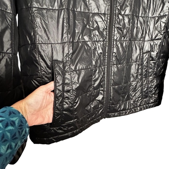 Tommy Hilfiger Black Puffer Men’s Full Zip Fall/Winter Jacket Sz L - Picture 4 of 11